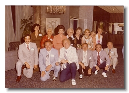 Shemmer-Slott Family reunion in Hampton, VA 1972